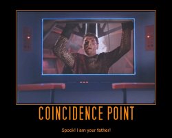 Coincidence Point --- Spock! I am your father!