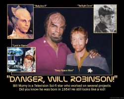 'Danger, Will Robinson!' --- Bill Mumy is a Television Sci-fi star who worked on several projects. Did you know he was born in 1954! He still looks like a kid!