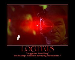 Locutus --- I suggested 'Hal-of-Borg', but the chaps insisted on something more sinister...
